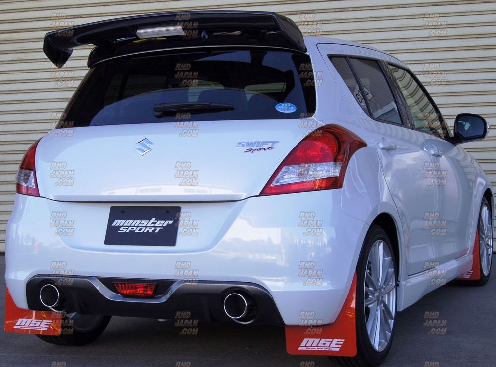 Monster Sport Mud Flap Set Rear Short Type - Swift Sport ZC32S